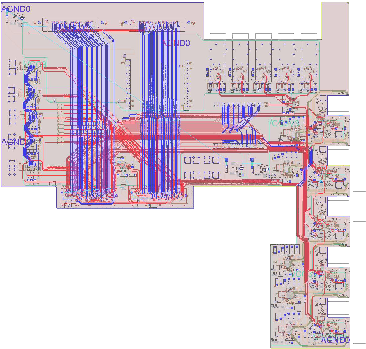 Large HDI progect with High Speed